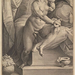 Cleopatra, ca. 1623. Creator: Jan Muller