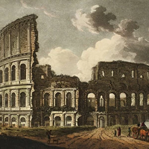 The Coliseum, plate fifteen from the Ruins of Rome, published 1796 / 98