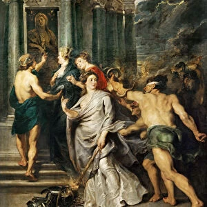 The conclusion of peace in Angers (The Marie de Medici Cycle). Artist: Rubens, Pieter Paul (1577-1640)