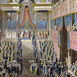 The Coronation of Napoleon on December 2, 1804, 1805. Artist: French master