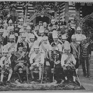 Crown prince Nicholas Alexandrovich of Russia visiting Siam, 1891