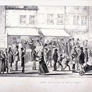 The Cut, Lambeth, London, c1850
