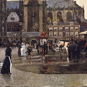 The Dam (De Nieuwe Kerk in Amsterdam), 1891