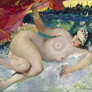 Danae. Artist: Malyavin, Filipp Andreyevich (1869-1940)