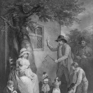 Dancing Dogs, 1790. Creator: Thomas Gaugain