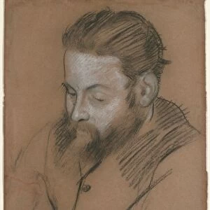 Diego Martelli, 1879. Creator: Edgar Degas (French, 1834-1917)