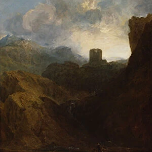 Dolbadarn Castle, North Wales, 1800