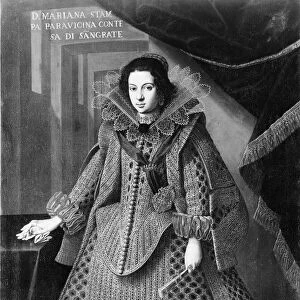 Dona Marianna Stampa Parravicina (born 1612), Condesa di Segrate. Creator: Unknown