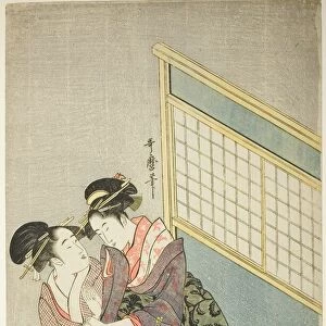 Double Pillow, Japan, c. 1794 / 95. Creator: Kitagawa Utamaro
