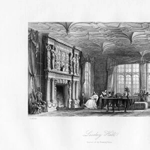 The drawing-room, Loseley Hall, Guildford, 19th century. Artist: MJ Starling
