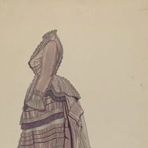 Dress, c. 1940. Creator: Syrena Swanson