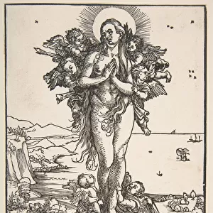 The Ecstasy of Saint Mary Magdalen. n. d. Creator: Albrecht Durer