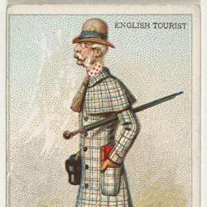 English Tourist, from Worlds Dudes series (N31) for Allen & Ginter Cigarettes, 1888