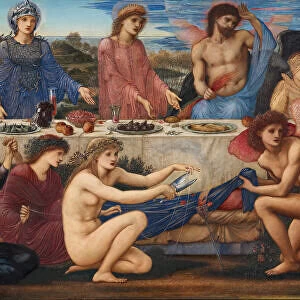 The Feast of Peleus, mid-late 19th century. Creator: Sir Edward Coley Burne-Jones