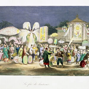 The Festival of the Lanterns, China, 1824-1827