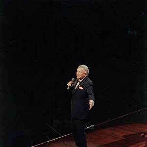 Frank Sinatra, Royal Albert Hall, London, 1989. Creator: Brian Foskett