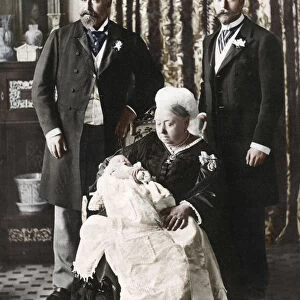 The future King Edward VIIIs christening day, 16 July 1894