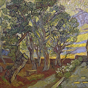 The garden of Saint Pauls Hospital, 1889. Artist: Gogh, Vincent, van (1853-1890)