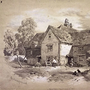 General view of Hampstead, Hampstead, London, c1840
