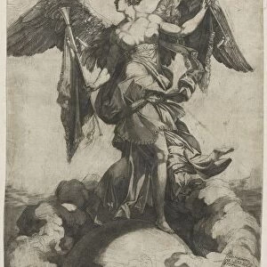Gloria, 1535 or 1536. Creator: Domenico del Barbiere (Italian, c. 1506-c. 1571)