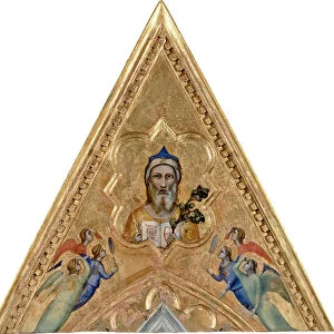God the Father with Angels. (From the Baroncelli Polyptych)