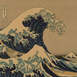 The Great Wave off the Coast of Kanagawa (from a Series 36 Views of Mount Fuji )