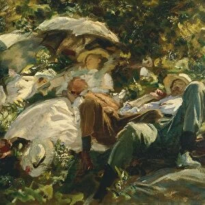 Group with Parasols, 1904-1905