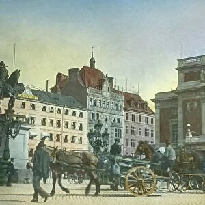 Gustav Adolfs Square, Stockholm, Sweden, late 19th-early 20th century