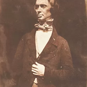 H. B. Johnston, R. S. A. 1843-47. Creators: David Octavius Hill, Robert Adamson