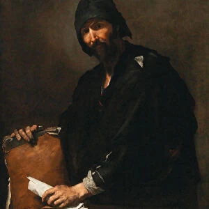 Heraclitus, 1634. Creator: Ribera, Jose, de (1591-1652)