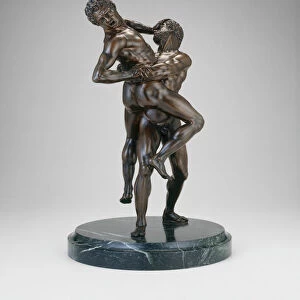 Hercules and Antaeus, 1600 / 25. Creator: Unknown