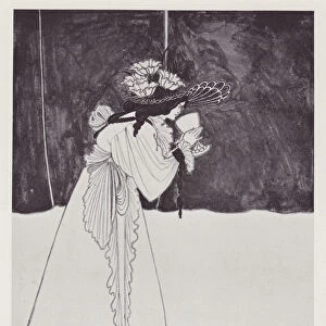 Isolde, 1895. Creator: Aubrey Beardsley