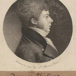 James Philips, 1802. Creator: Charles Balthazar Julien Fevret de Saint-Memin