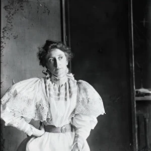 Jennie Dean Kershaw (Mrs. Samuel Murray), c. 1897. Creator: Thomas Eakins