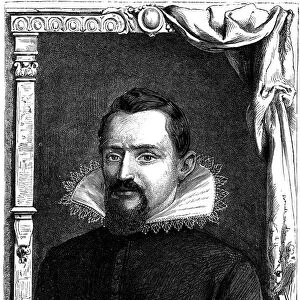 Johannes Kepler, German astronomer, c1600, (c1870)