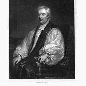 John Tillotson, Archbishop of Canterbury, (1832). Artist: W Holl