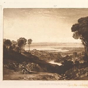 Junction of Severn and Wye (Liber Studiorum, part VI, plate 28), June 1811