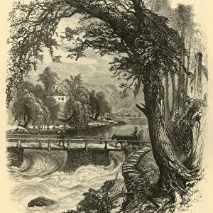 Kings Bridge, 1874. Creator: Harry Fenn