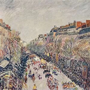 La Mi-Careme sur les Boulevards, 1897. Artist: Camille Pissarro