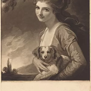 Lady Hamilton as Nature, published 1784. Creator: John Raphael Smith