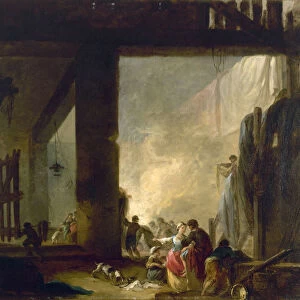 The Laundry. Artist: Robert, Hubert (1733-1808)