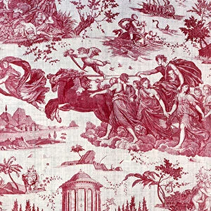 Le Char de l Aurore (The Chariot of Dawn) (Furnishing Fabric), Nantes, 1785 / 89