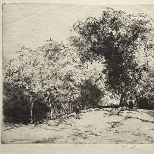 Le Chemin de ronde. Creator: Gustave Leheutre (French, 1861-1932)