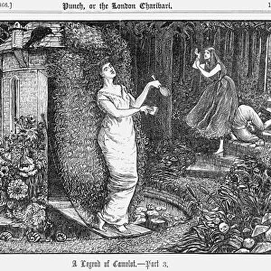 A Legend of Camelot - Part 3, 1866. Artist: George du Maurier