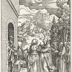 Life of the Virgin: The Visitation, 1504-1505. Creator: Albrecht Dürer (German, 1471-1528)