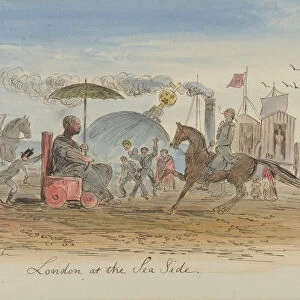 London at the Sea Side, 1830-64. Creator: John Leech