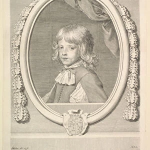 Louis-Joseph de Lorraine, duc de Guise, as a Child, 1659. Creator: Claude Mellan