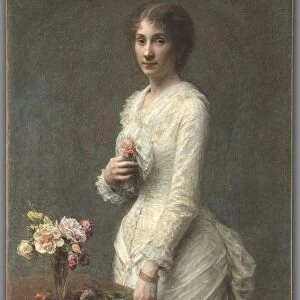 Madame Lerolle, 1882. Creator: Henri Fantin-Latour (French, 1836-1904)