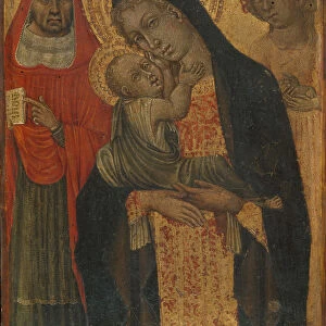 Madonna and Child with Saints Jerome and Agnes, ca. 1465. Creator: Giovanni di Paolo
