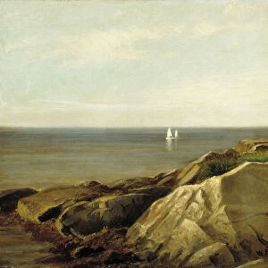 Maine Coast, 1875. Creator: William E. Norton